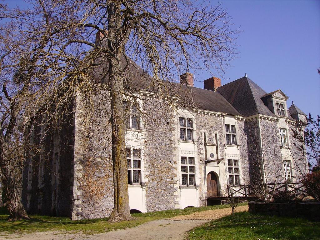 Chateau De La Fresnaye Bed and Breakfast Saint-Aubin-de-Luigné Buitenkant foto