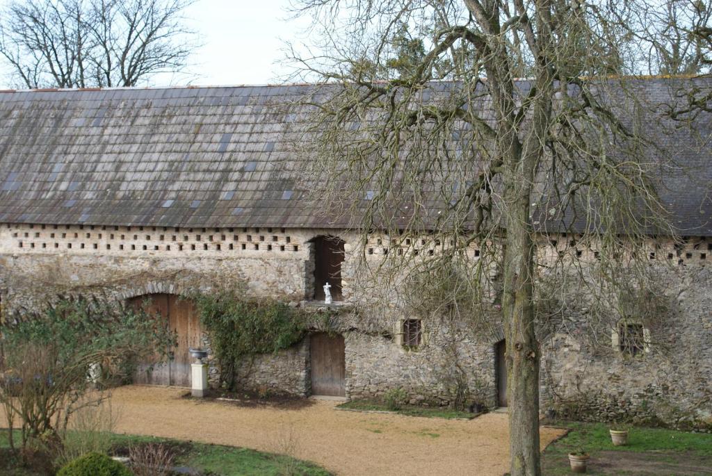 Chateau De La Fresnaye Bed and Breakfast Saint-Aubin-de-Luigné Buitenkant foto