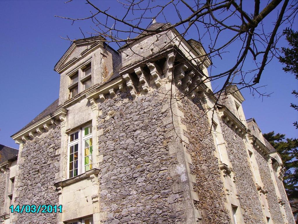 Chateau De La Fresnaye Bed and Breakfast Saint-Aubin-de-Luigné Buitenkant foto